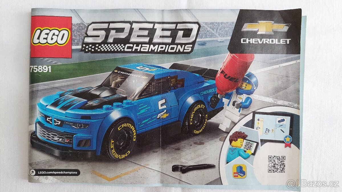 LEGO Speed Champions 75891 Chevrolet Camaro ZL1 Race Car