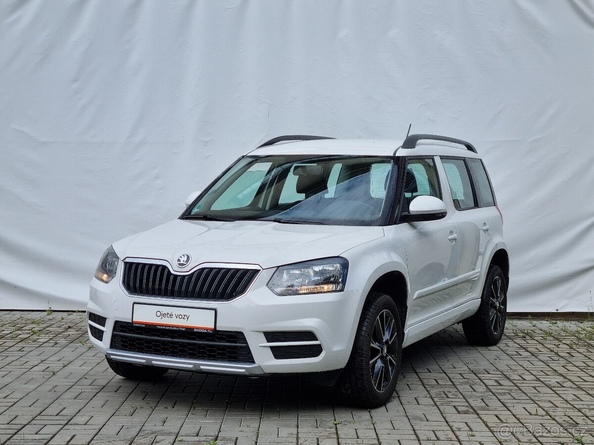 ŠKODA Yeti 2.0TDI 81kW Active 2014 Manuál Servisní historie