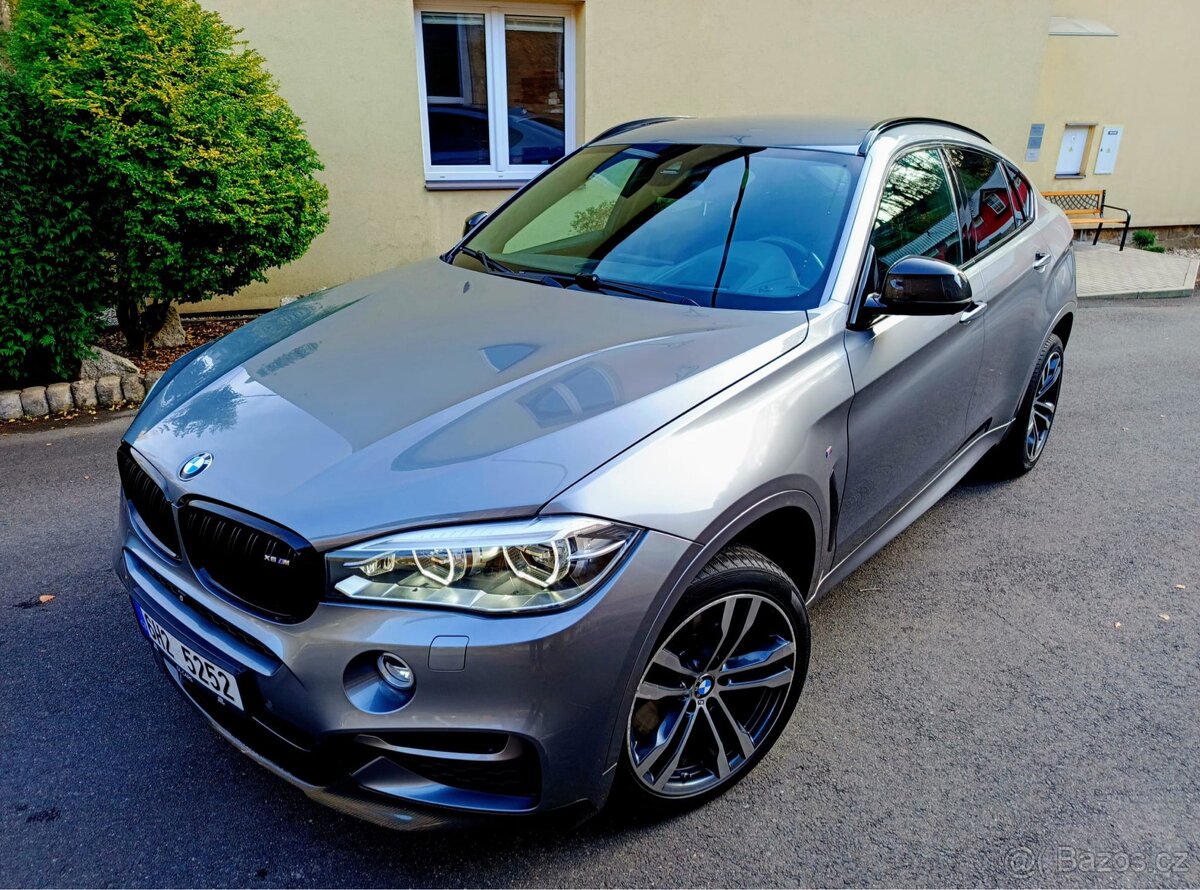 BMW X6 M50D,ČR,DPH,SERVIS,NEHAVAROVANÉ