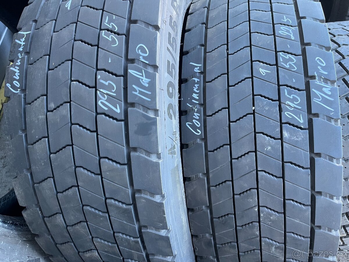 CONTINENTAL 295/55r22.5 295 55 22.5 295/55R22.5