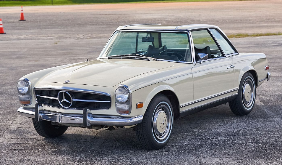 1969 Mercedes Benz 280SL Pagoda manual