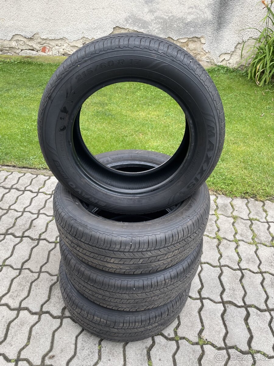 Letní pneumatiky 215/60/17 Maxxis NOVÉ