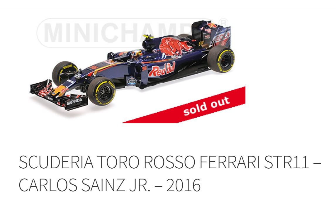 F1 Toro Rosso STR11 1:18