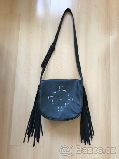 Černa crossbody/přes rameno kabelka