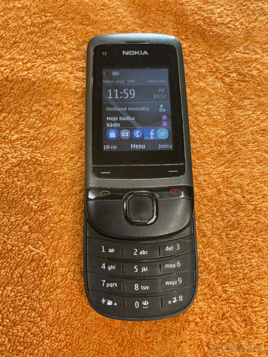 Nokia C2-05 v plně funkčním stavu