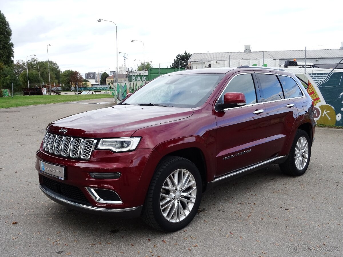 Jeep Grand Cherokee 3.0CRD Summit ČR DPH r.v.2017