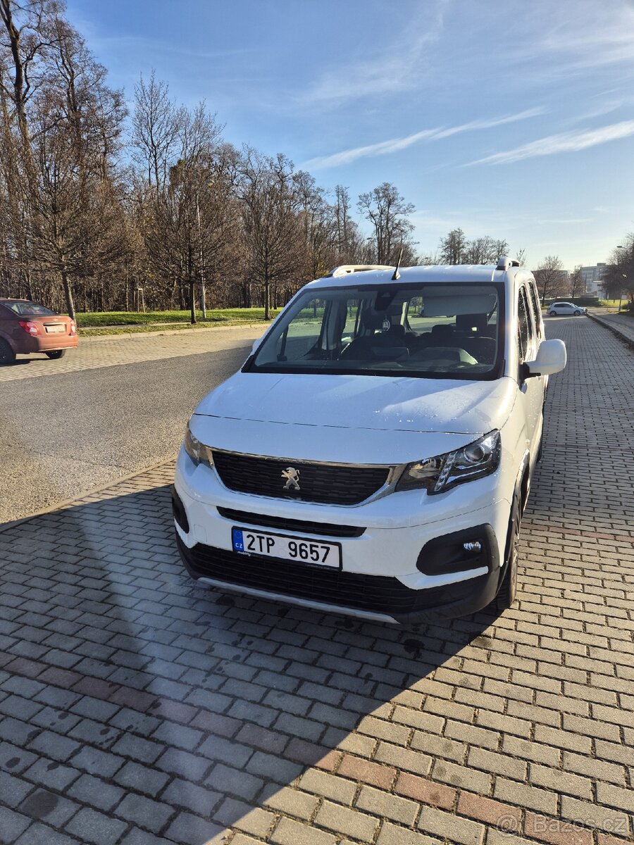 Peugeot Rifter 1.5HDI 75kw , odpočet DPH , záruka