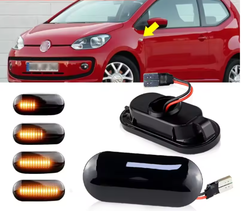 Dynamické blinkry LED 2ks pro VW pro Golf, Polo a další