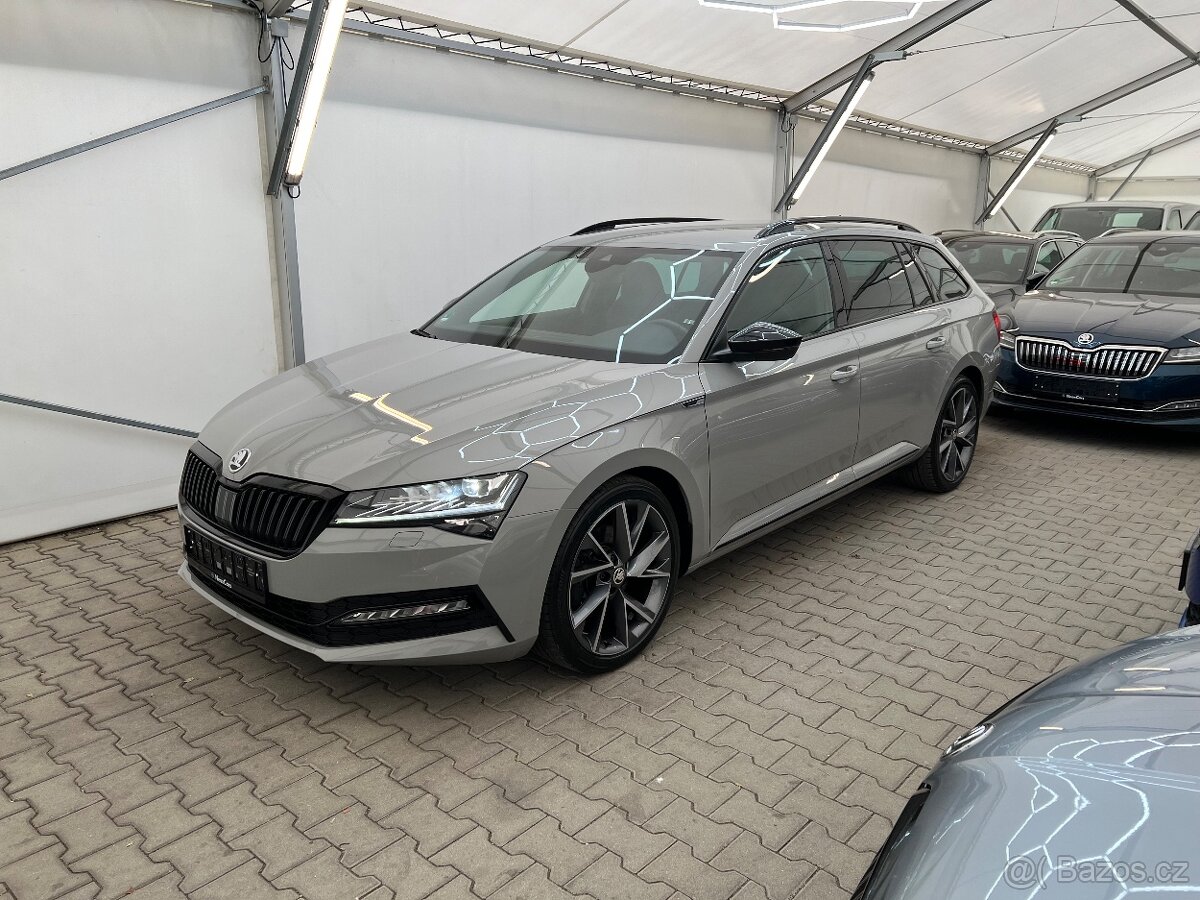 Škoda Superb III combi 2.0TDi,140kW,DSG,LED,AID,tažné,Webast