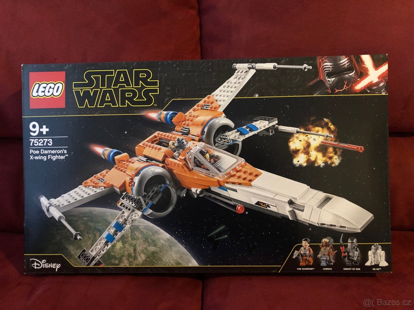 LEGO 75273 Stíhačka X-wing Poe Damerona - Bez figurek