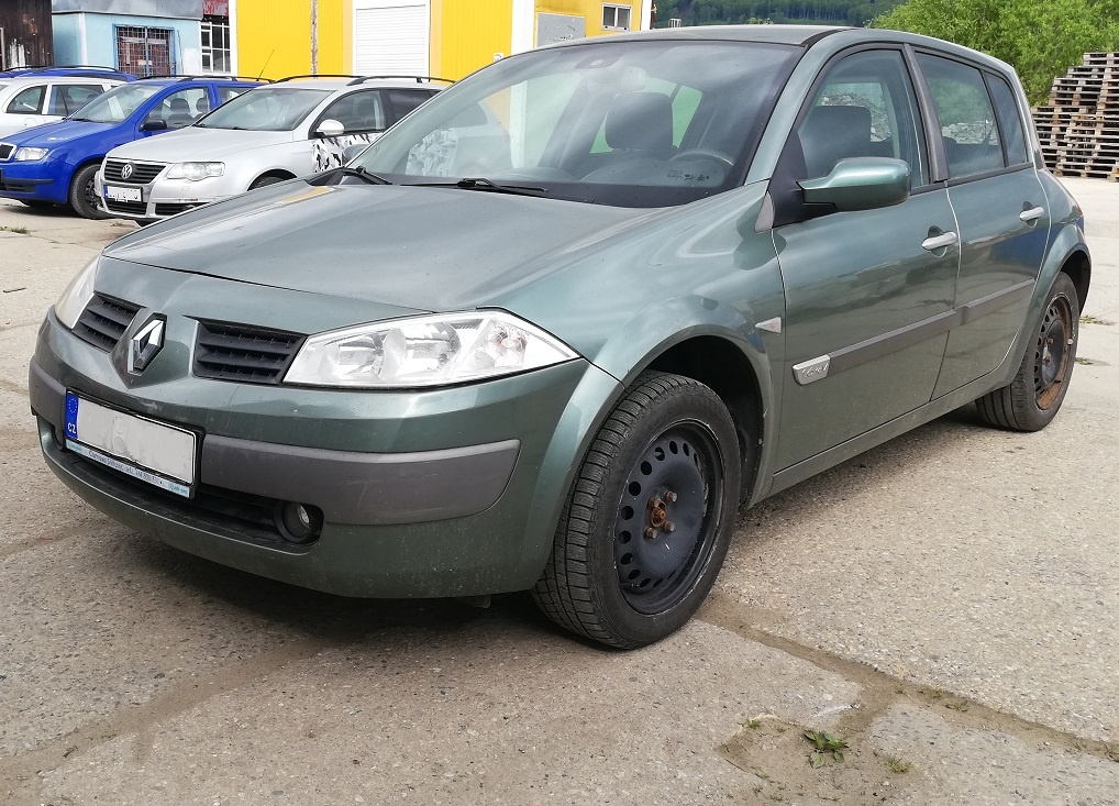 Renault Megane 1.6i, 2003, náhradní díly