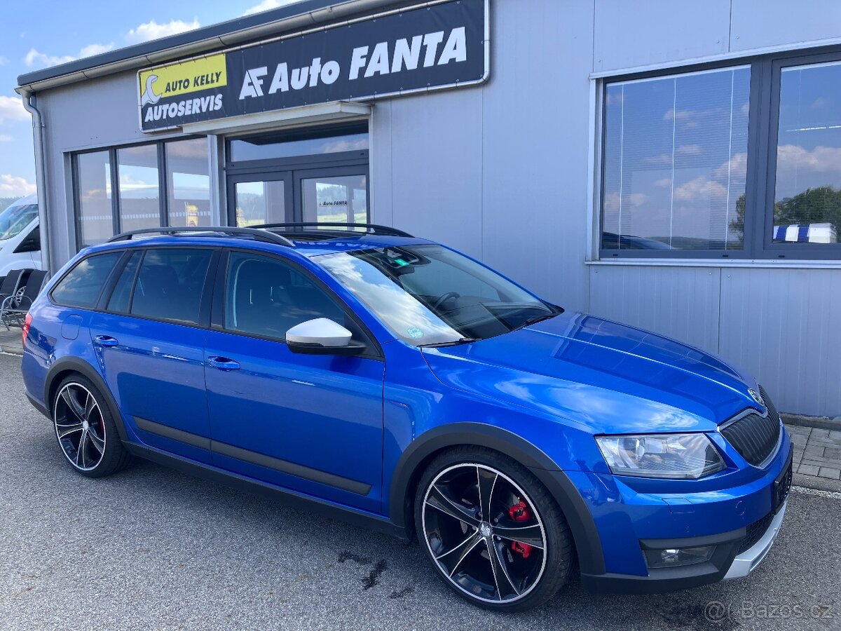 Škoda Octavia, 2,0TDI 135kW Scout nízký:-) jako RS