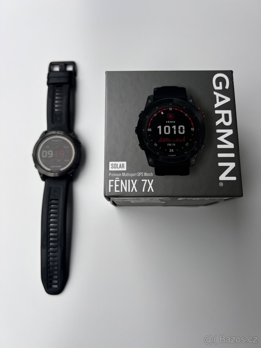 Garmin Fénix 7X Solar Slate Gray