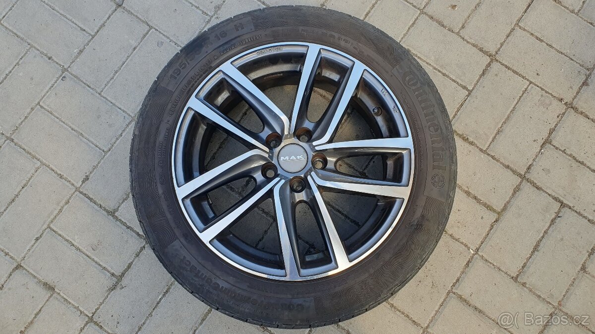 Letní Sada Alu Kola 5x100 195/55 R16