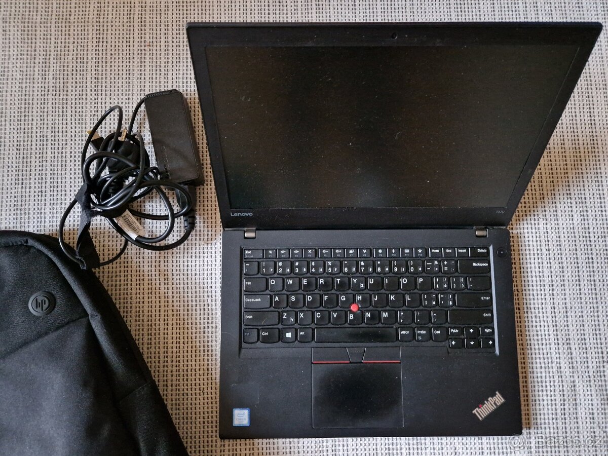 Funkční notebook Lenovo ThinkPad T470 včetně nabíječky,