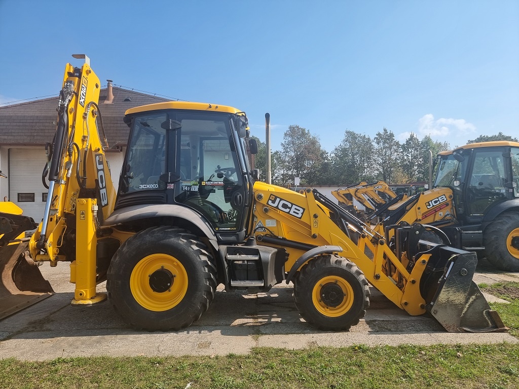 JCB 3CX 1400mth joystick, přední rychloup., kladivo/svahovka