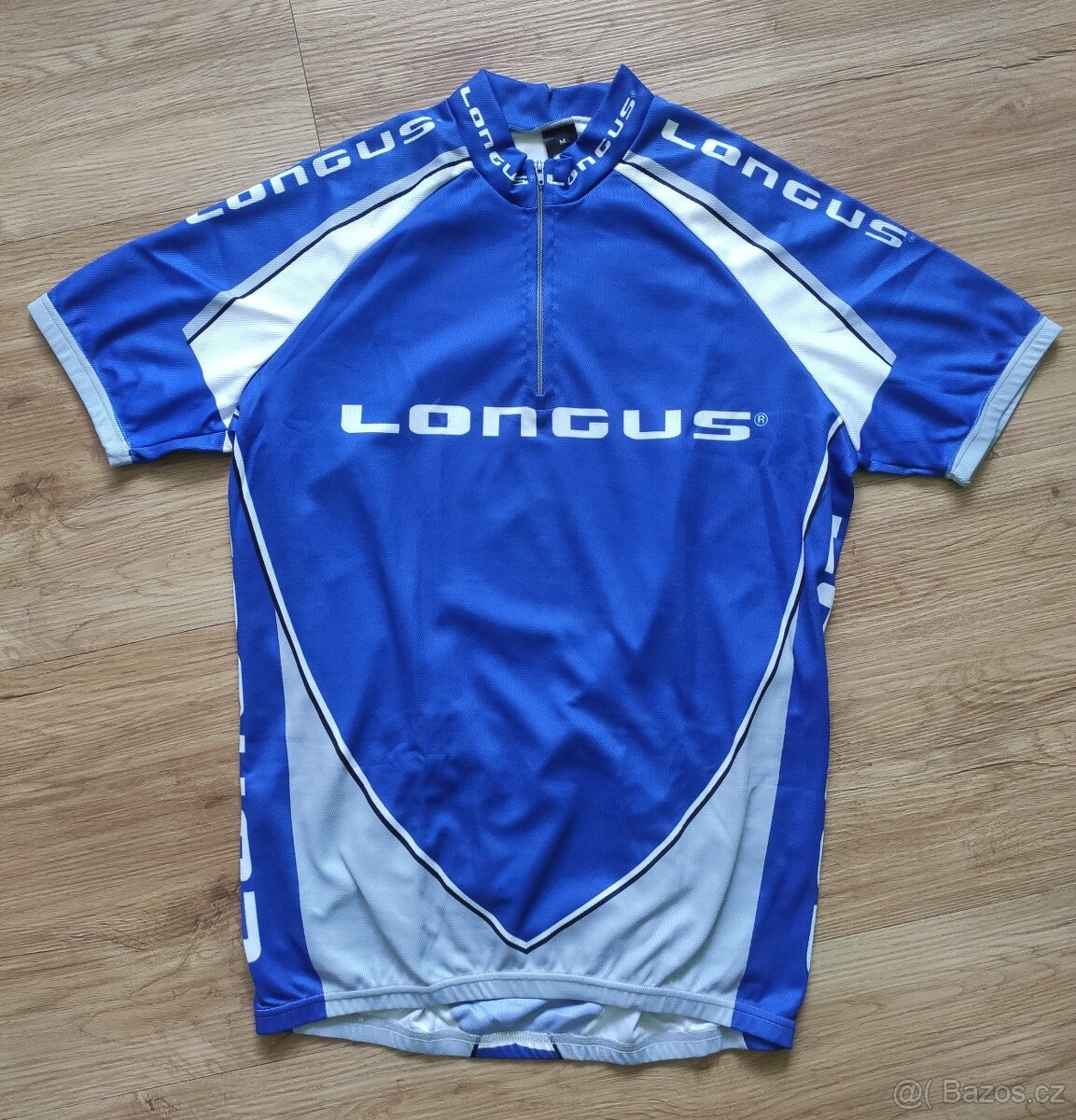 Modrý, Šedý CYKLO cyklistický DRES na kolo Longus - vel. M