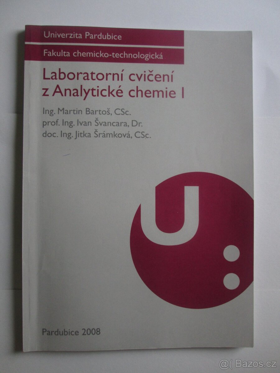 Laboratorní cvičení z Analytické chemie I použité