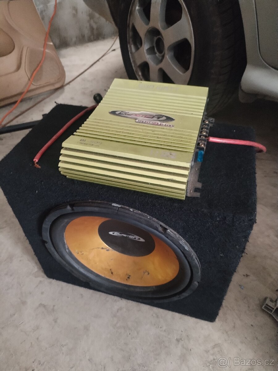 Subwoofer + zesilovač