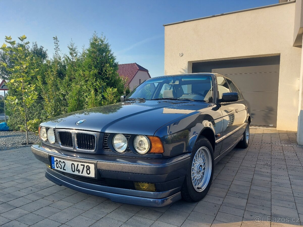 BMW 518i, e34, facelift, originální stav bez koroze