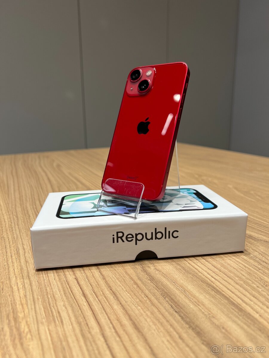 iPhone 13 128GB Red, 24 Měsíců záruka