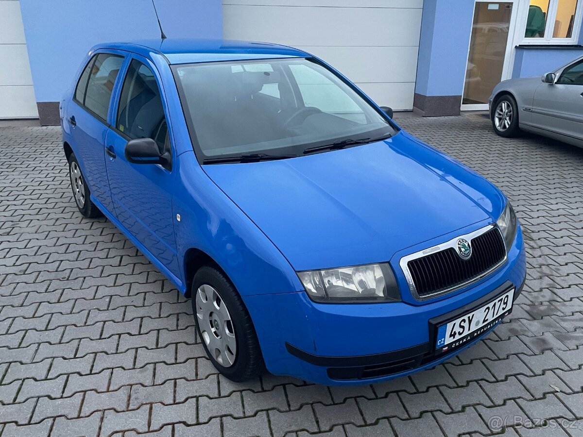 Škoda Fabia 1.2 r.v.2004 klimatizace, velmi slušná.