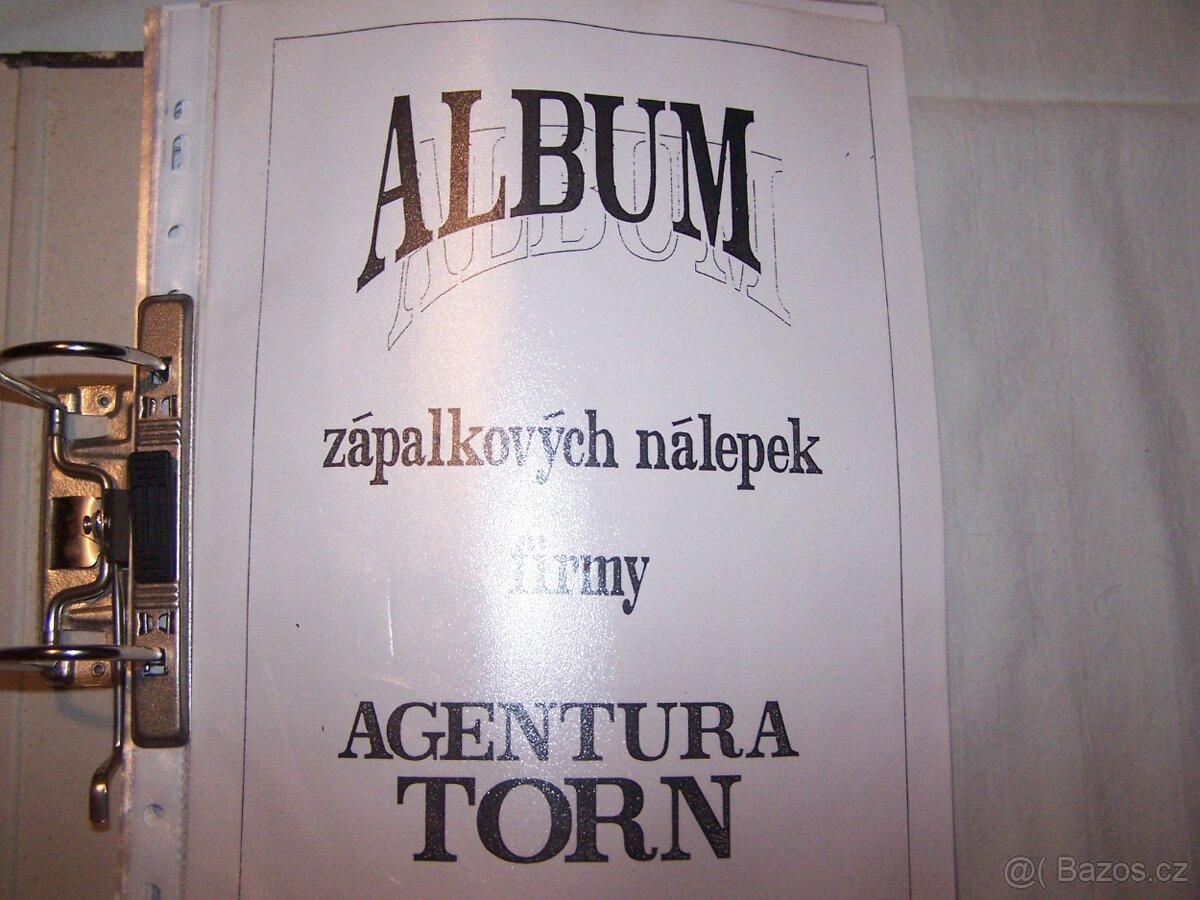 Zápalkové nálepky - kompletní albumy