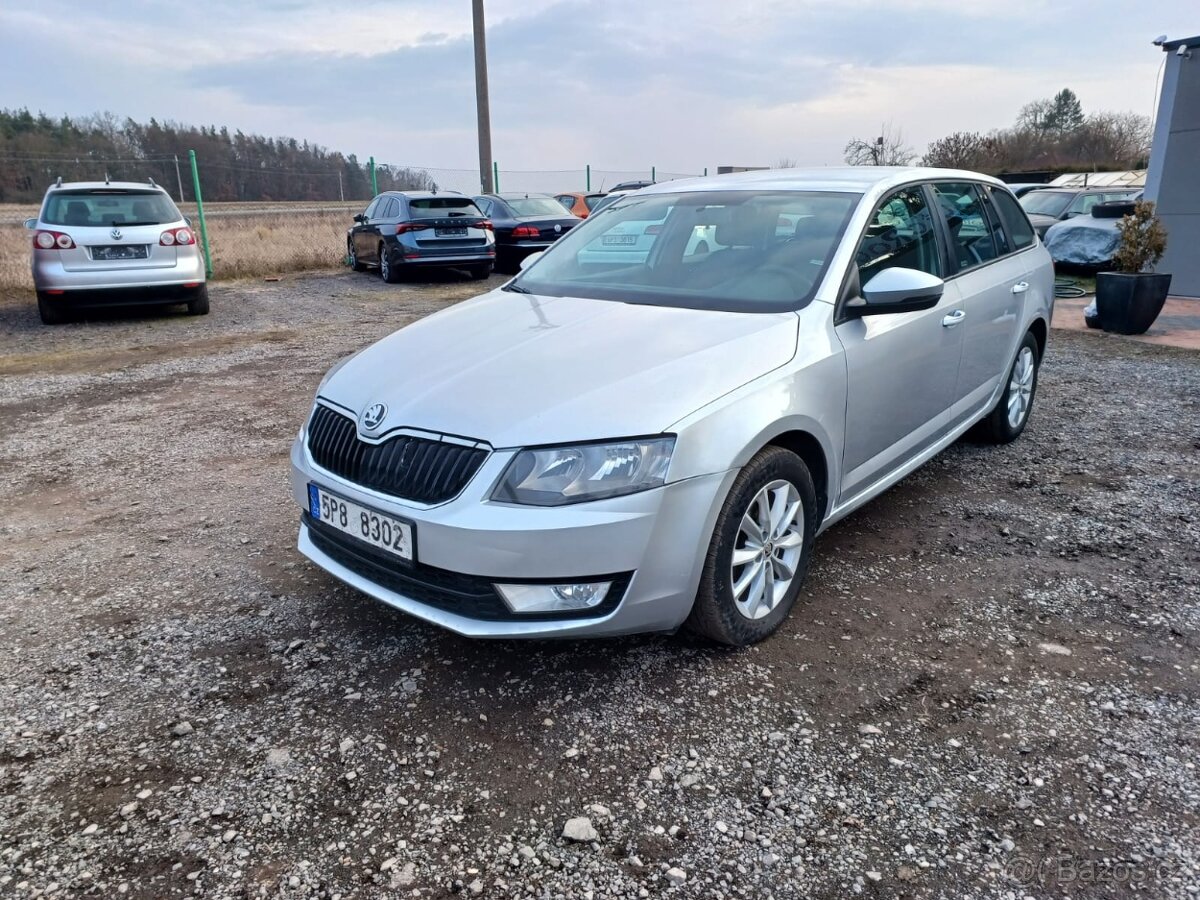 Škoda Octavia 3, 1.6 TDI, ALU, vyhřívané sedačky