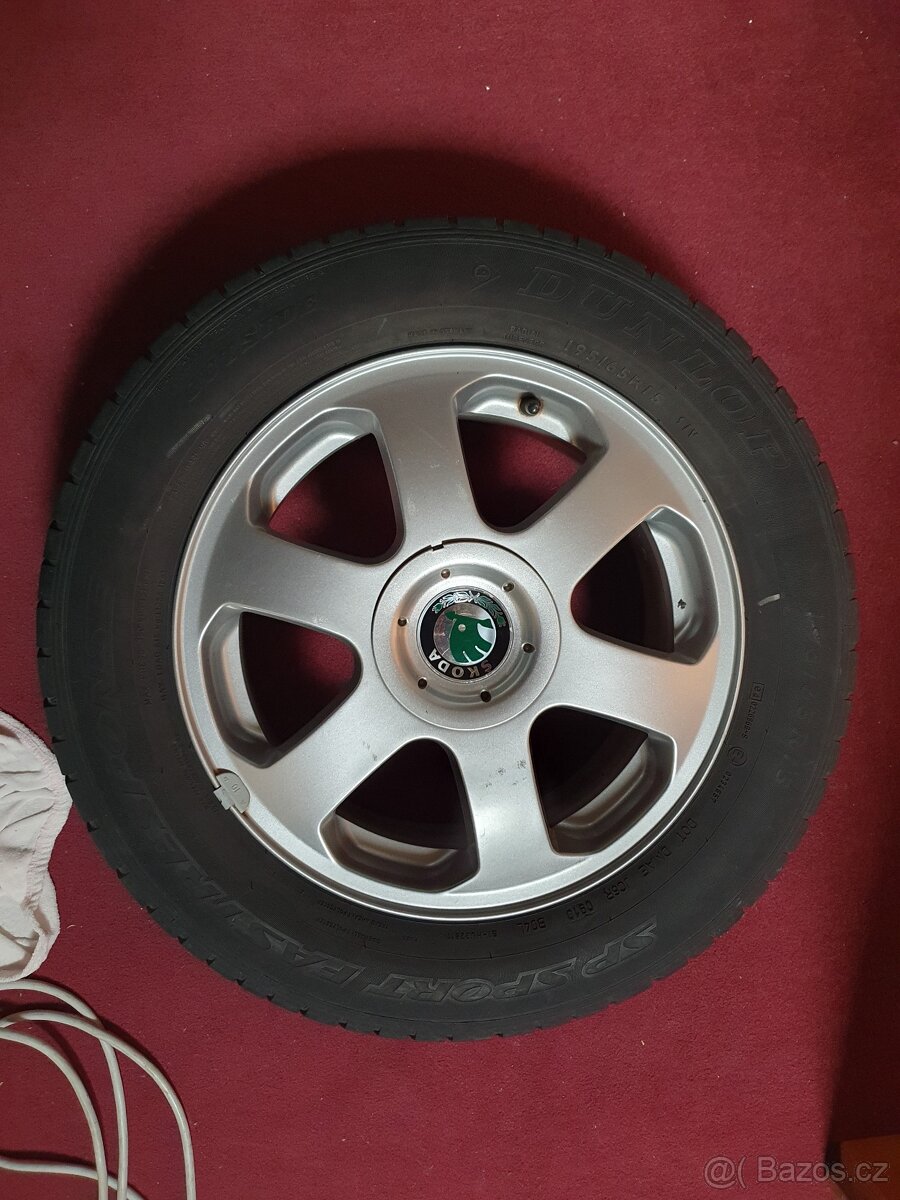 Alu disky Skoda 5x100 r15