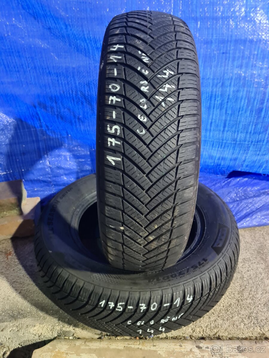 Celoroční pneu 175/70 R14 Imperial 2Ks