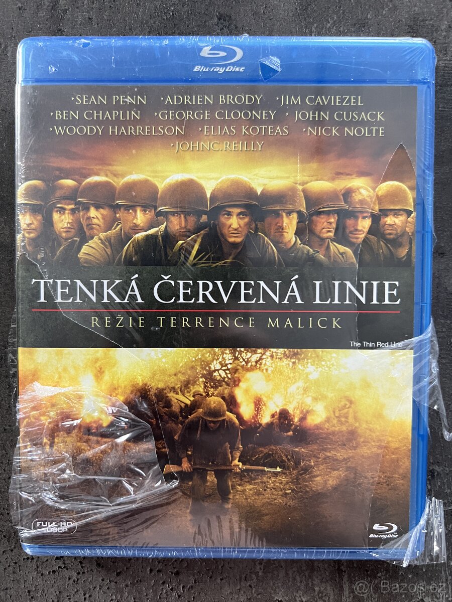 Bluray Tenká červená linie