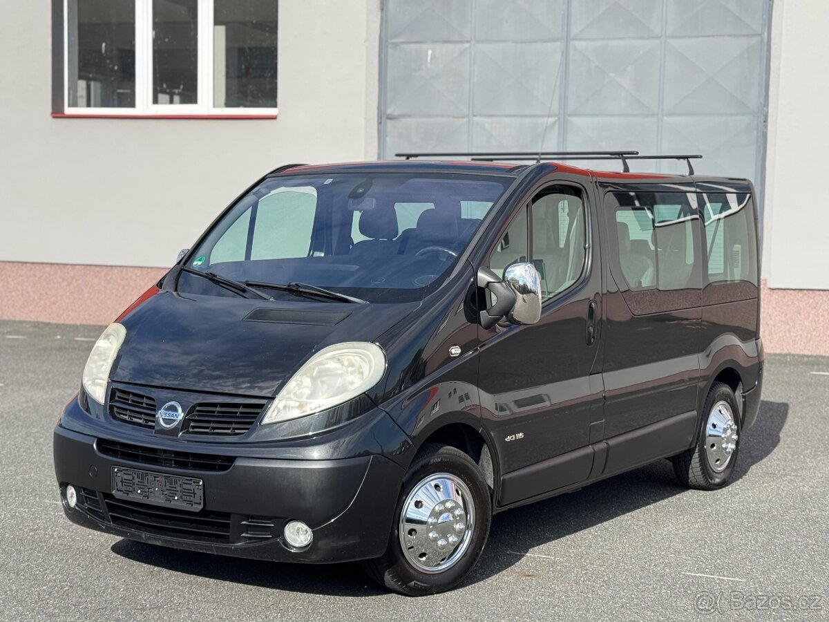 Nissan Primastar 2.0 cdti 84kw 9 míst/ 2007/ klima/ kamera