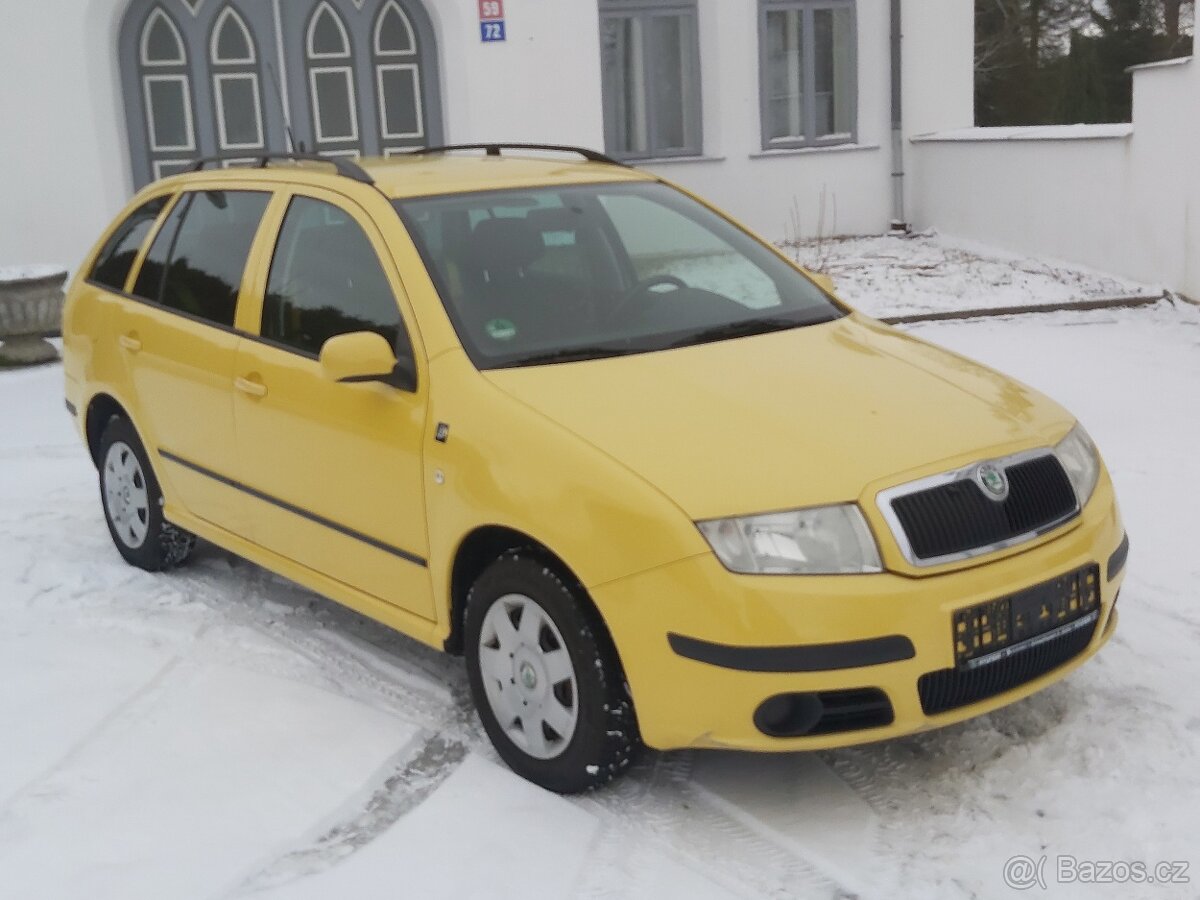 Škoda Fabia 1.4 55 kw, la Tour de France