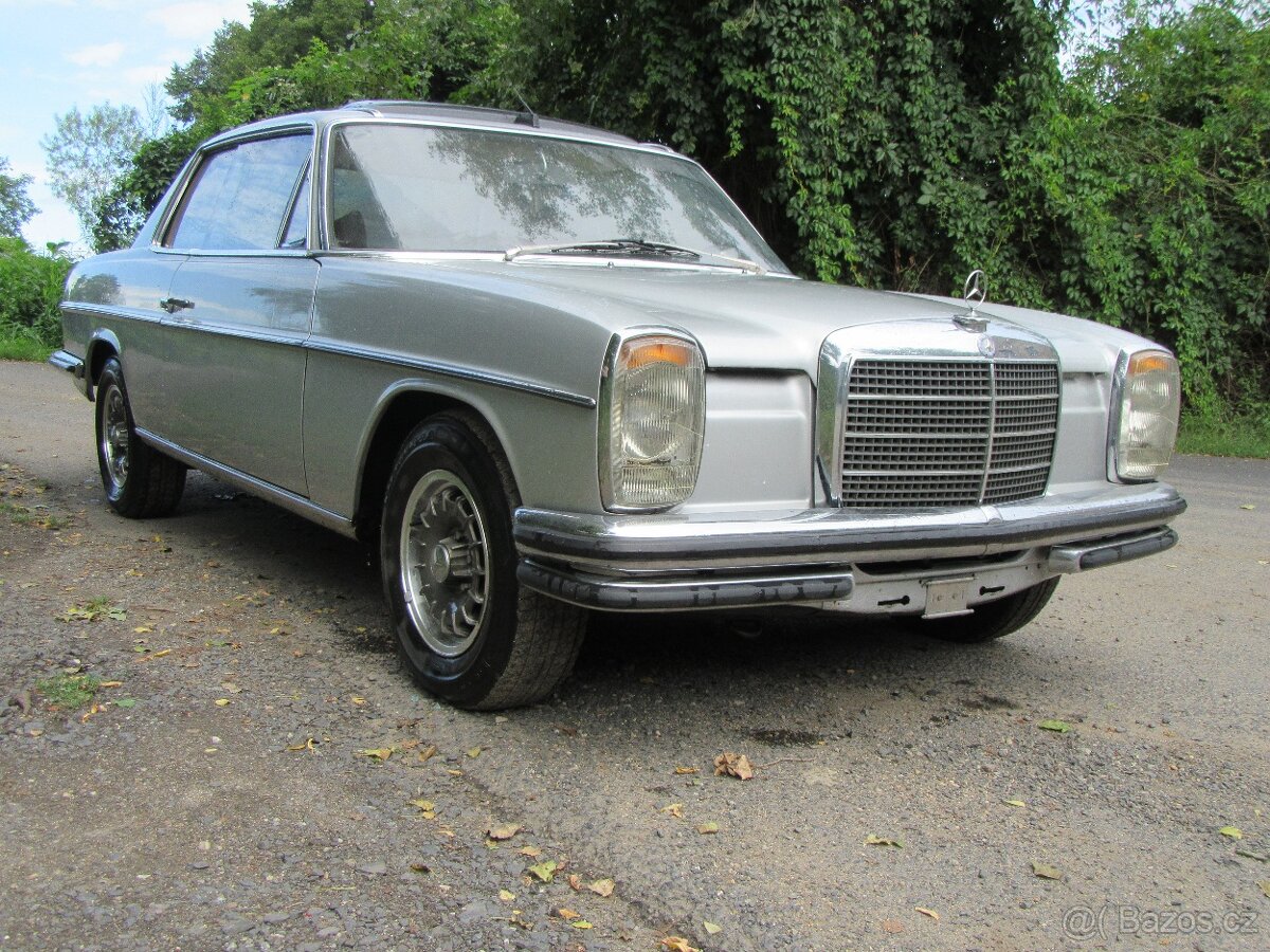 Mercedes Benz 250 C E typ W114, r.v.71, dovoz CH