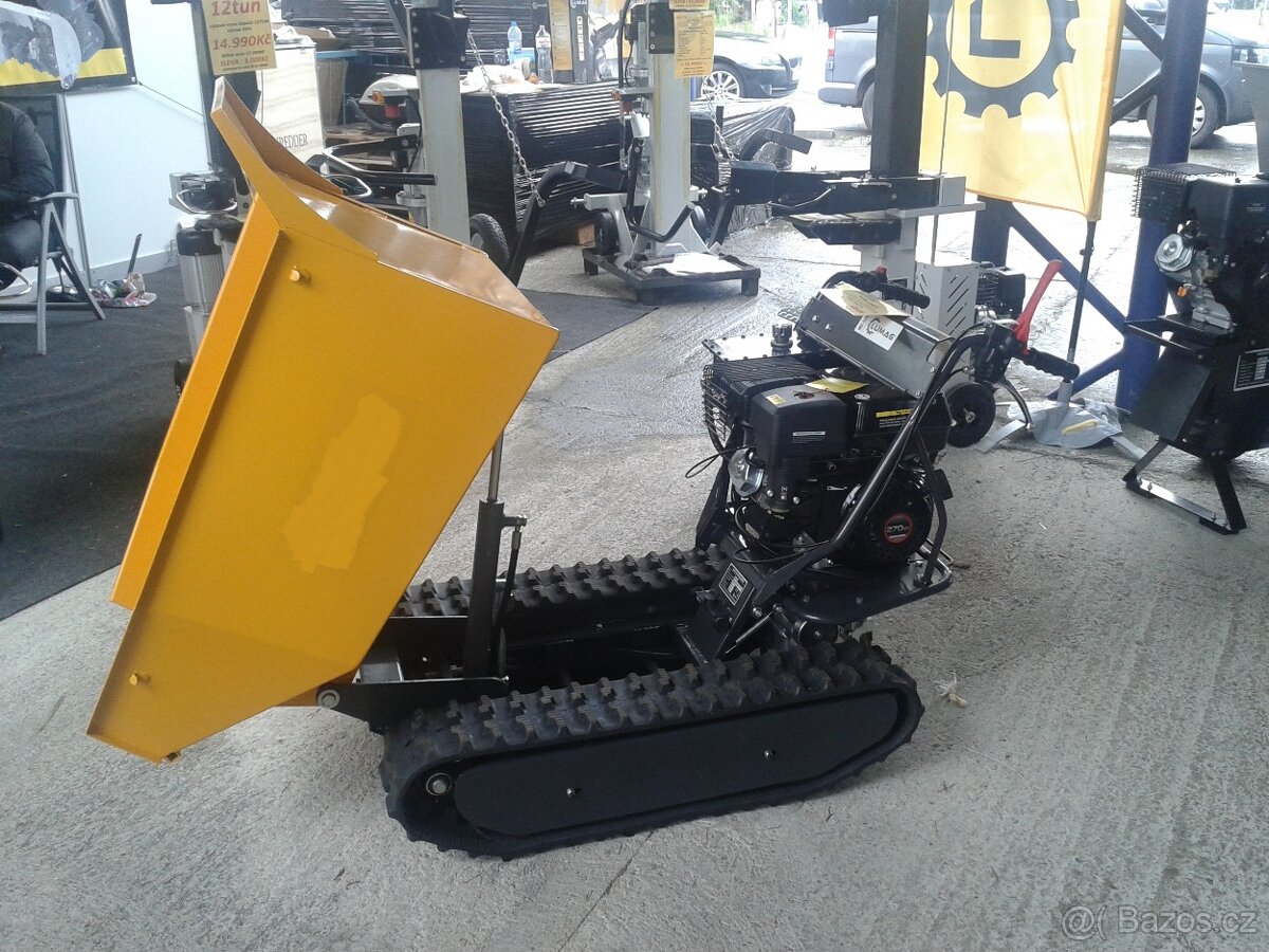 Minidumper MD 500H, hydraulické vyklápění