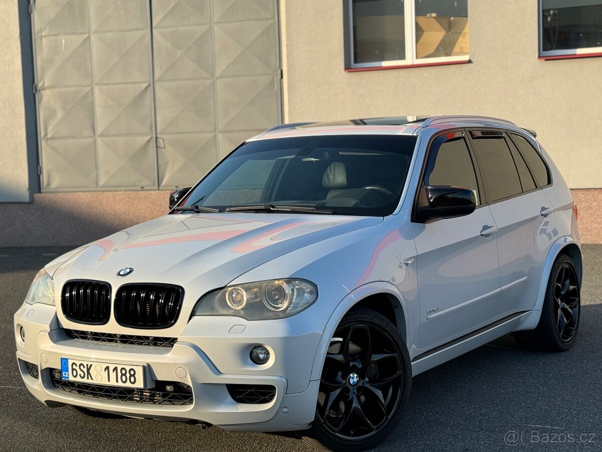 Bmw X5 3.0sd 210kw / úpravy/ HR podvozek/ head up/ Top