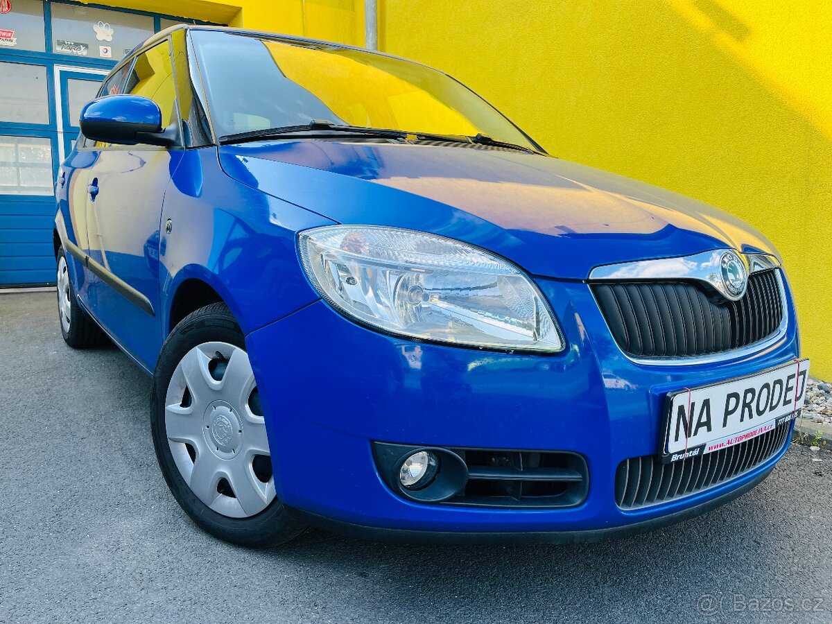 ŠKODA FABIA 121 i BENZÍN NAJETO JEN 70 TIS KM