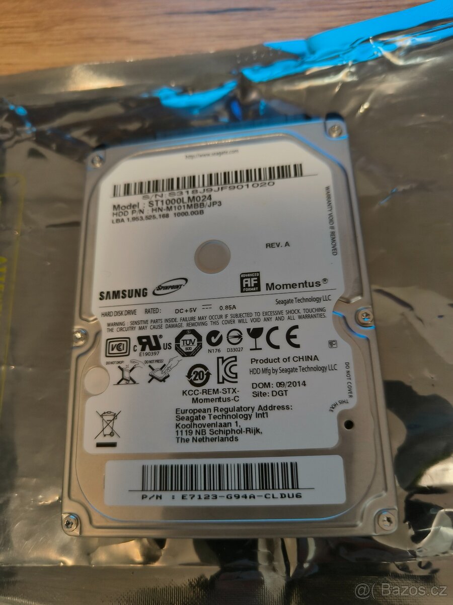 Samsung 2,5 Interní 1Tb