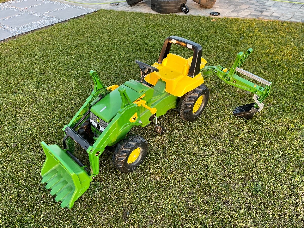 Šlapací traktor Rolly Toys-John Deere