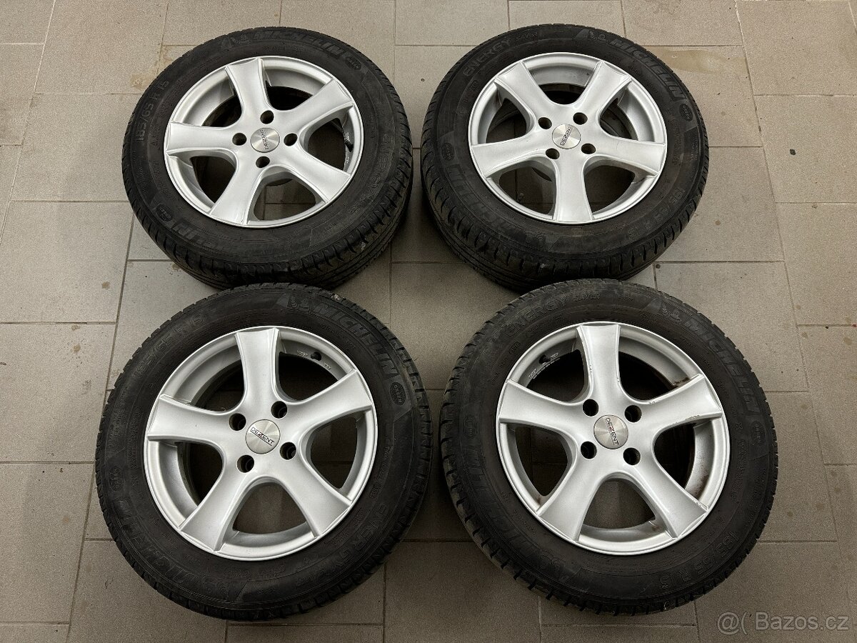 ALU sada kol DEZENT 4x108 vč. pneu 185/65R15