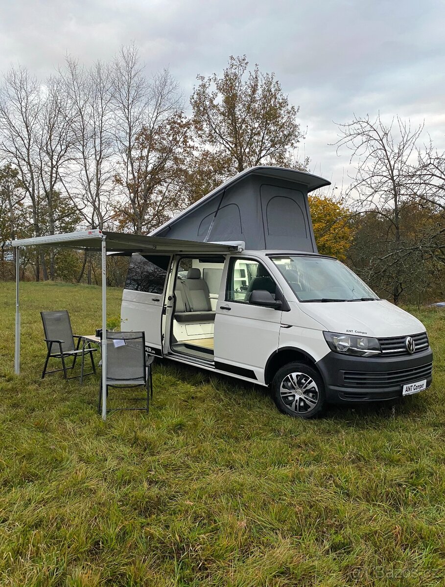 VW Transporter T6 California obytný (NOVÁ VESTAVBA)