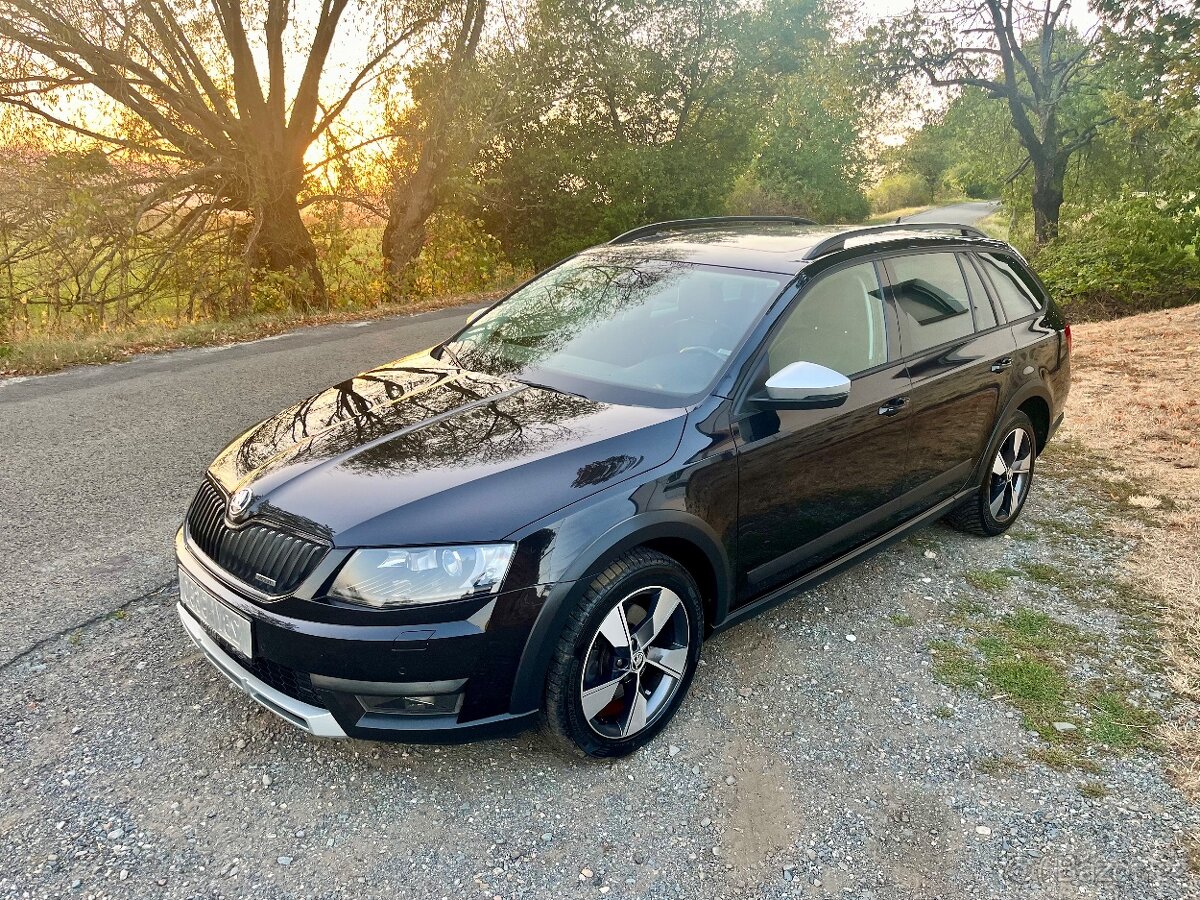 Škoda Octavia 3 Scout 2.0 TDi 135kW DSG SERVISKA Cebia TOP