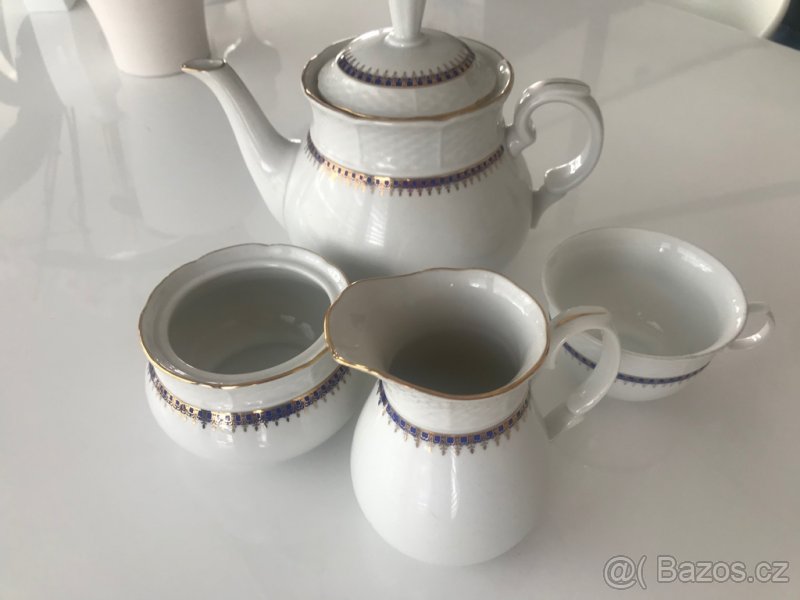 THUN porcelan cajovy set starozitny