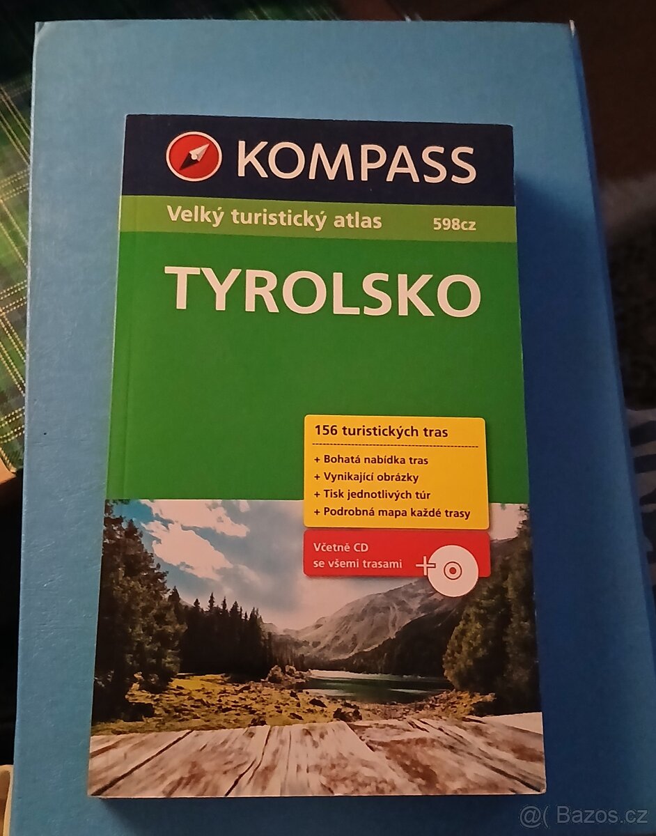 Tyrolsko - velký turistický atlas