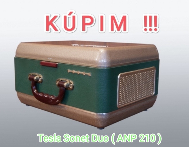 Kúpim Magnetofón Tesla Sonet Duo (ANP 210)