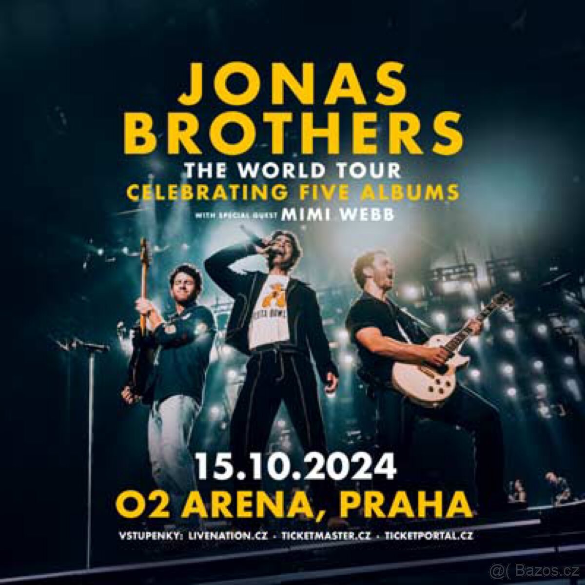 JONAS BROTHERS, VIP KLUBOVÉ PATRO, 15.10.2024 O2 ARENA