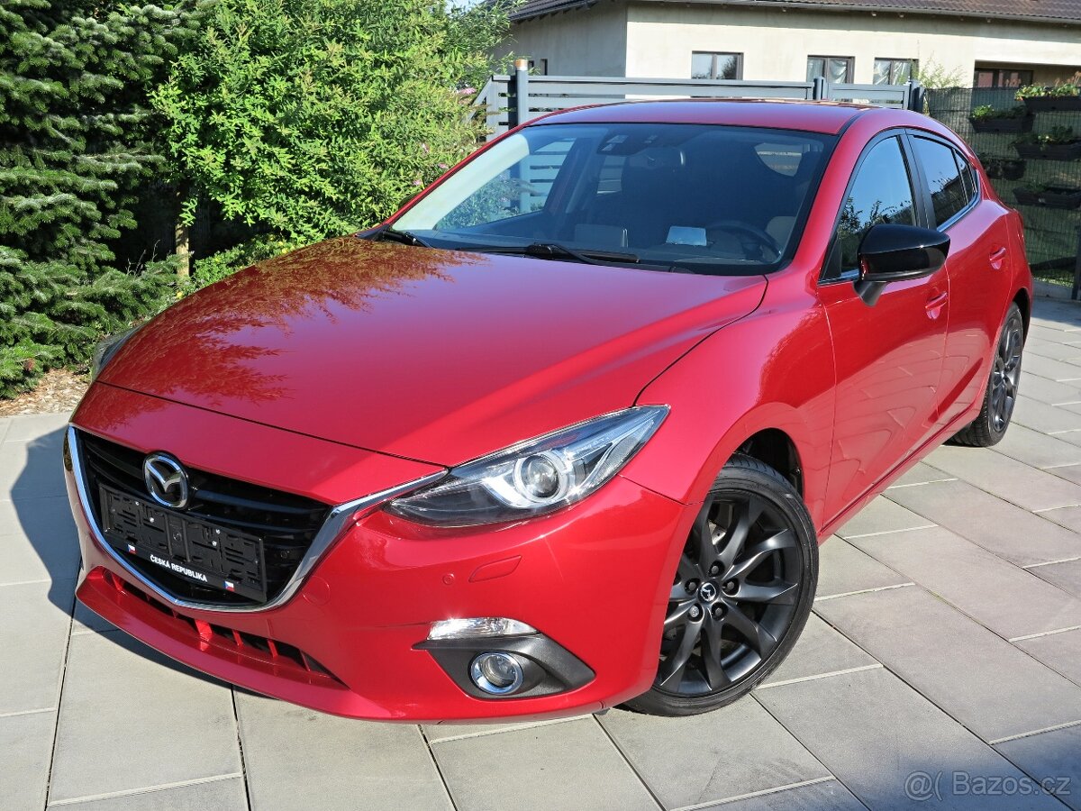 MAZDA 3 2.0 121kW SPORTS LINE r.v.11/2015 Bi-XENON,NAVI,HEAD