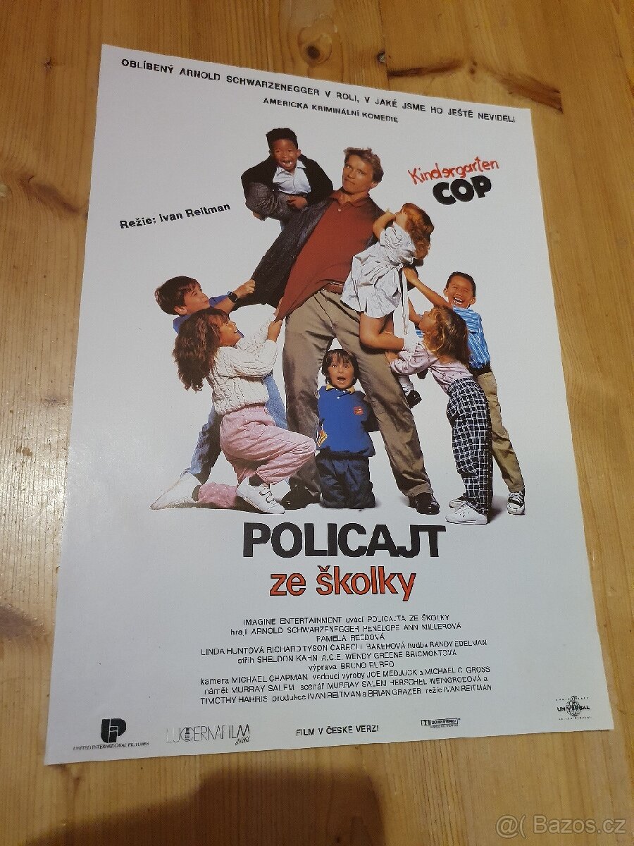 Prodám filmové plakáty A3 z 90.let 4ks