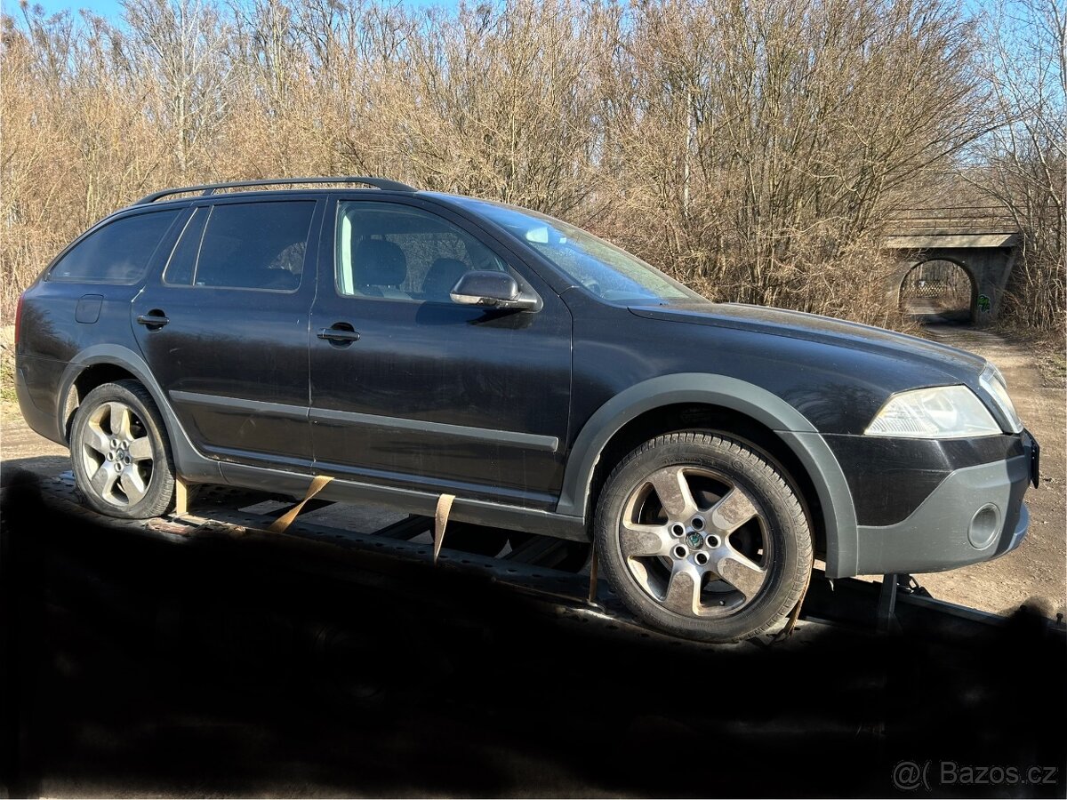 Škoda octavia2 scaut díly