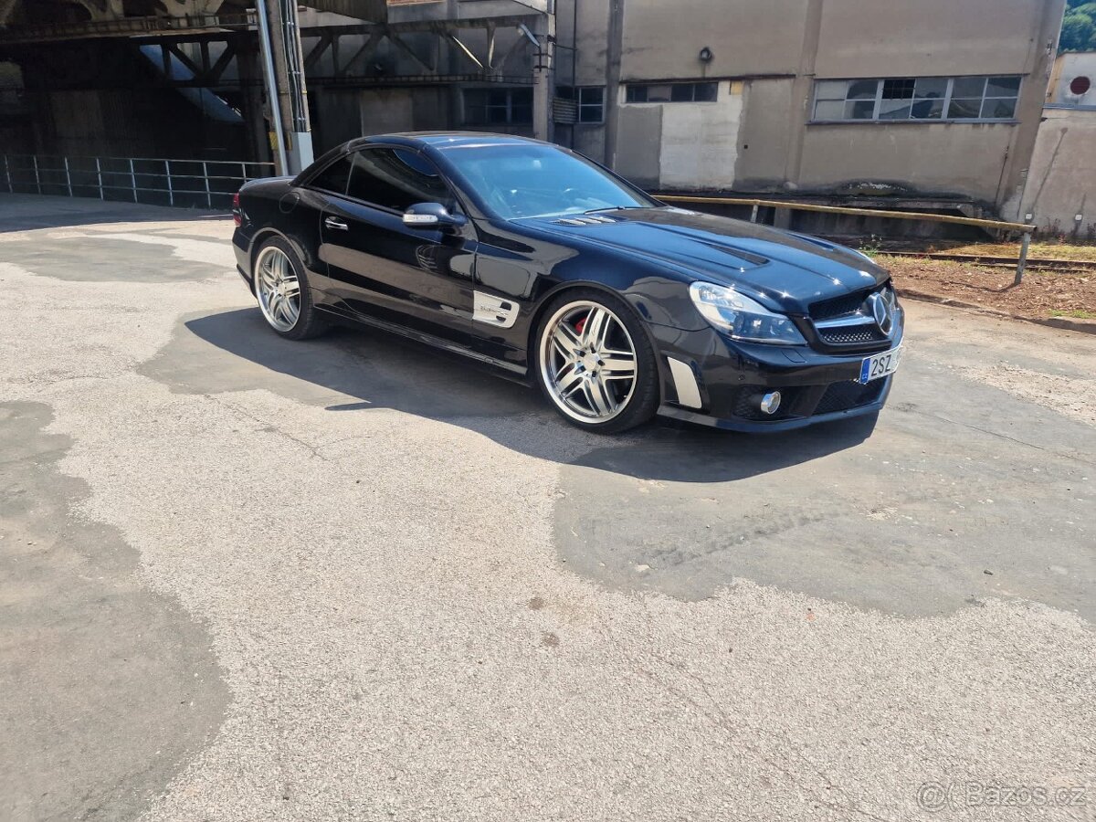 Mercedes Benz SL 55 AMG facelift 63AMG cabrio